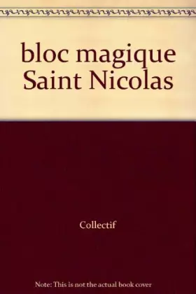 Couverture du produit · BLOC MAGIQUE SAINT-NICOLAS