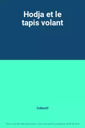 Couverture du produit · Hodja et le tapis volant
