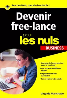 Couverture du produit · Devenir free-lance pour les Nuls poche business