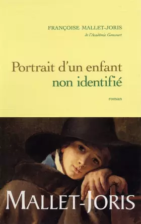 Couverture du produit · Portrait d'un enfant non identifié