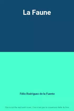 Couverture du produit · La Faune