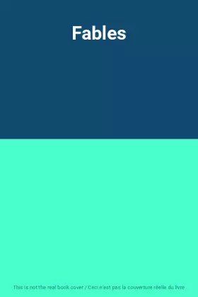 Couverture du produit · Fables
