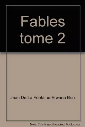Couverture du produit · Fables