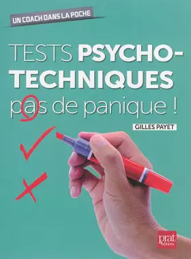 Couverture du produit · Tests psychotechniques pas de panique !