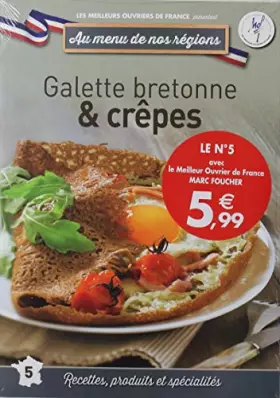 Couverture du produit · au menu de nos régions n°5 galette bretonne et crêpes