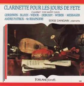 Couverture du produit · Clarinette pour Les Jours de Fete