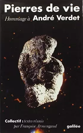Couverture du produit · Pierres de vie : Hommage à André Verdet