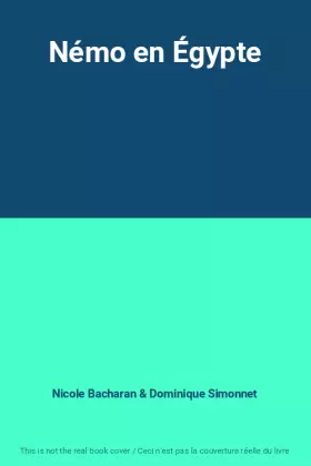 Couverture du produit · Némo en Égypte