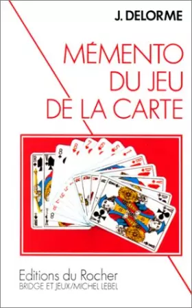 Couverture du produit · Mémento du jeu de la carte