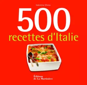 Couverture du produit · 500 recettes d'Italie