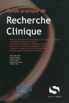 Couverture du produit · Guide pratique de recherche clinique