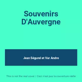 Couverture du produit · Souvenirs D'Auvergne