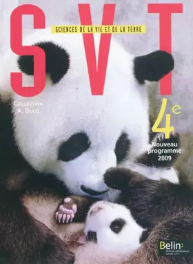 Couverture du produit · Sciences de la Vie et de la Terre 4e: Programme 2009