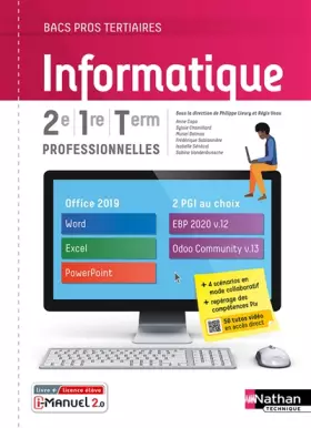Couverture du produit · Informatique - 2de/1re/Tle Bacs Pro tertiaires