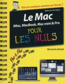 Couverture du produit · Le Mac pas à pas pour les Nuls édition OS X El Capitan