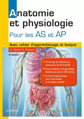 Couverture du produit · Anatomie et physiologie. Aide-soignant et Auxiliaire de puériculture: Avec cahier d'apprentissage et lexique