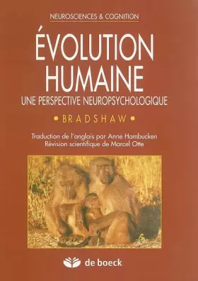 Couverture du produit · Evolution humaine