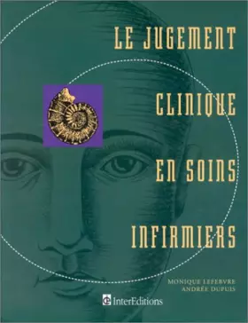 Couverture du produit · Le jugement clinique en soins infirmiers