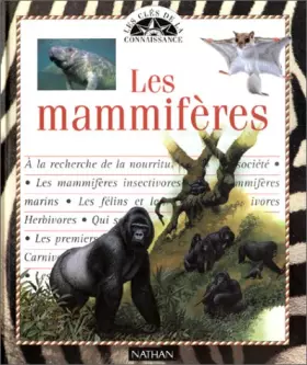 Couverture du produit · Les mammifères