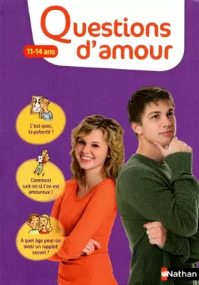 Couverture du produit · Questions d'amour 11/14 ans