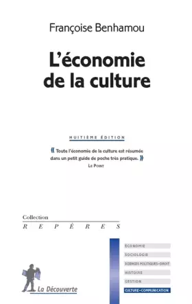 Couverture du produit · L'économie de la culture