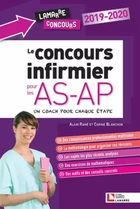 Couverture du produit · Le concours infirmier pour les AS-AP 2019-2020: un coach pour chaque étape