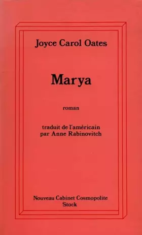 Couverture du produit · Marya