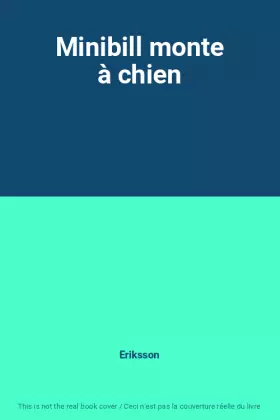 Couverture du produit · Minibill monte à chien