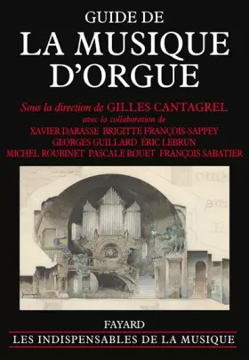 Couverture du produit · Guide de la musique d'orgue