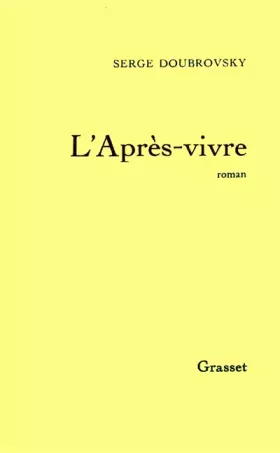 Couverture du produit · L'Après-vivre