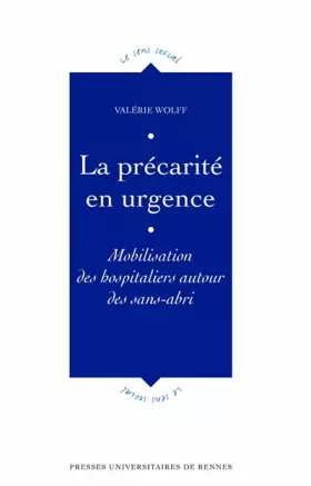 Couverture du produit · La précarité en urgence: Mobilisation des hospitaliers autour des sans-abris