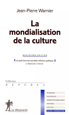 Couverture du produit · La mondialisation de la culture