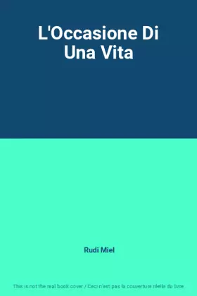 Couverture du produit · L'Occasione Di Una Vita