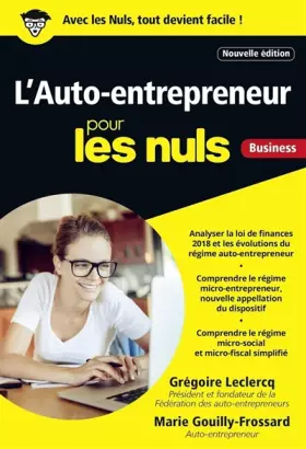 Couverture du produit · L'Auto-entrepreneur pour les Nuls, poche, 4e édition