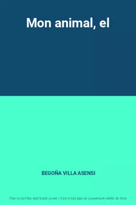 Couverture du produit · Mon animal, el