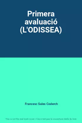 Couverture du produit · Primera avaluació (L'ODISSEA)