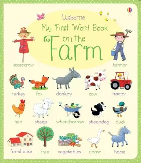 Couverture du produit · My First Word Book on the Farm