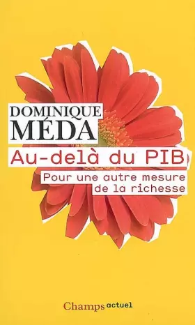Couverture du produit · Au-delà du PIB : Pour une autre mesure de la richesse