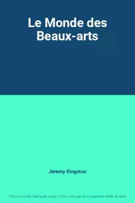 Couverture du produit · Le Monde des Beaux-arts