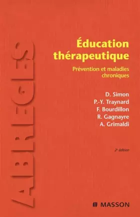 Couverture du produit · Education thérapeutique - Prévention et maladies chroniques