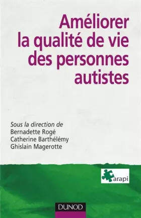 Couverture du produit · Améliorer la qualité de vie des personnes autistes