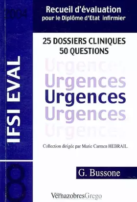 Couverture du produit · Urgences