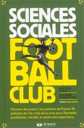 Couverture du produit · Sciences sociales football club