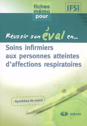 Couverture du produit · REUSSIR SON EVAL EN PNEUMOLOGIE: SOINS I.PERS.ATTEINTES AFFECTIONS RESPIR