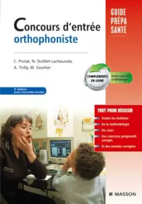 Couverture du produit · Concours d'entrée orthophoniste