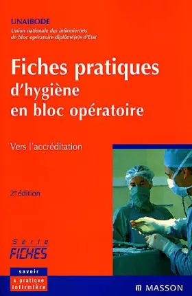 Couverture du produit · Fiches pratiques d'hygiène en bloc opératoire