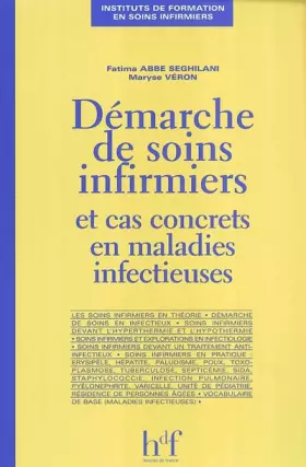 Couverture du produit · Démarche de soins infirmiers et cas concrets en maladies infectieuses