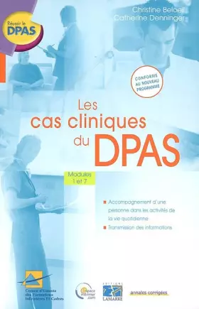 Couverture du produit · Les cas cliniques du DPAS: Modules 1 et 7