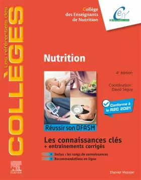 Couverture du produit · Nutrition: Réussir son DFASM - Connaissances clés