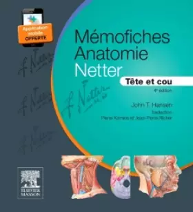 Couverture du produit · Mémofiches Anatomie Netter - Tête et cou